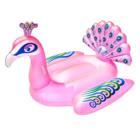 Aqua Leisure Aqua Flash Light Up Princess Peacock Ride-On Float - Pink