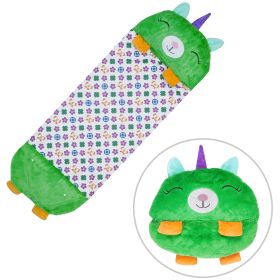 Cute Soft Comfortable Cartoon Animal Kids' Sleeping Bag With Pillow