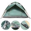 Double Deck Waterproof Pop Up Tent for Hiking Portable Automatic Tent for Camping 4 Person