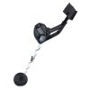 Camping Metal Detector with Pin Pointer, Quick Silver Metal Detector for Adults & Kids, Hobby Explorer Waterproof Search Coil- Black XH