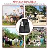 7PCS Barbecue Utensils Complete BBQ Apron Set Durable BBQ Tools Set Comfortable Grilling Tool Set Portable BBQ Baking Set for Camping