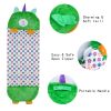 Cute Soft Comfortable Cartoon Animal Kids' Sleeping Bag With Pillow