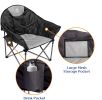 Outdoor Camping Chair Folding Chair Black