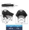 Outdoor Camping Chair Folding Chair Black