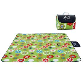 Outdoor Picnic Mat Camping Baby Climb Plaid Blanket Beach Waterproof Moistureproof Picnic Blanket Baby Mat Camping Mat from (Color: Sun flower)