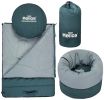 Dog Helios Â® 'Switch-Back' 2-in-1 Convertable Travel Dog Mat and Rounded Camping Bed