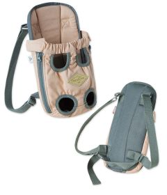 Touchdog Â® 'Wiggle-Sack' Fashion Designer Front and Backpack Dog Carrier (Color: pink)